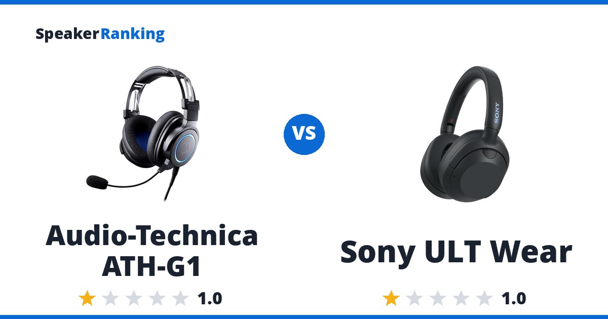 Audio-Technica ATH-G1 vs Sony ULT Wear