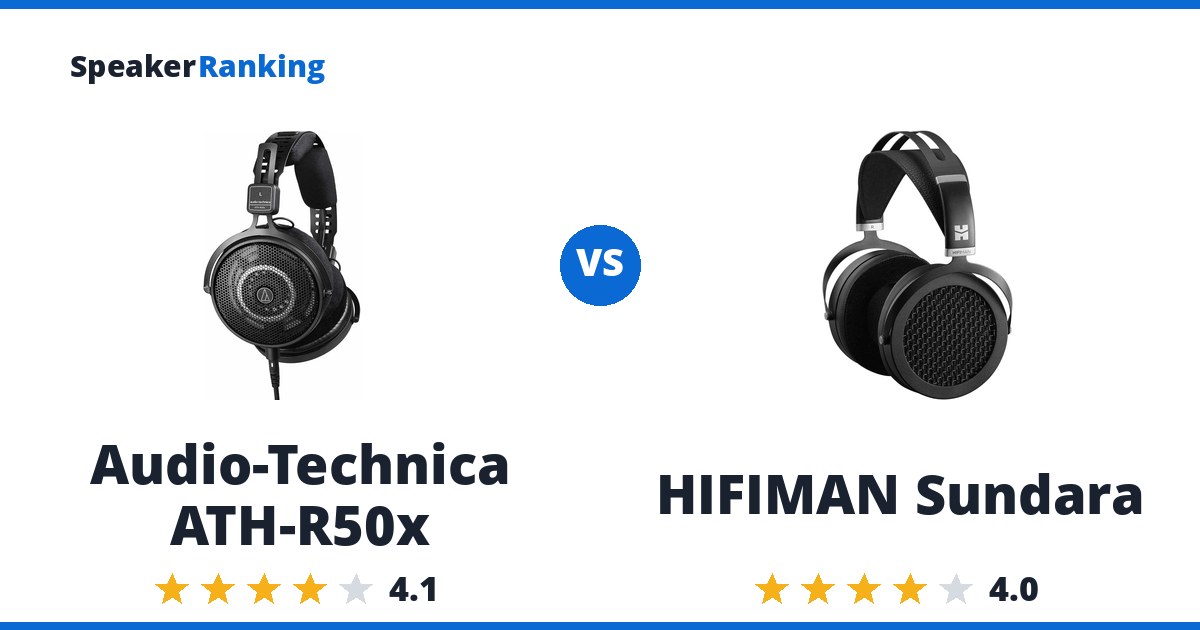 Audio-Technica ATH-R50x vs HIFIMAN Sundara