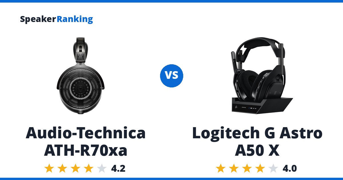 Audio-Technica ATH-R70xa vs Logitech G Astro A50 X
