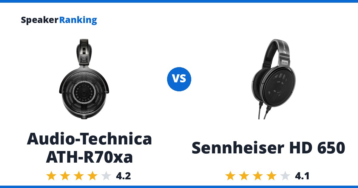 Audio-Technica ATH-R70xa vs Sennheiser HD 650