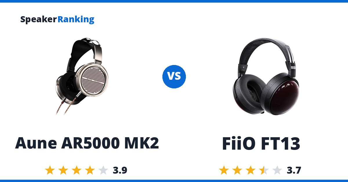 Aune AR5000 MK2 vs FiiO FT13