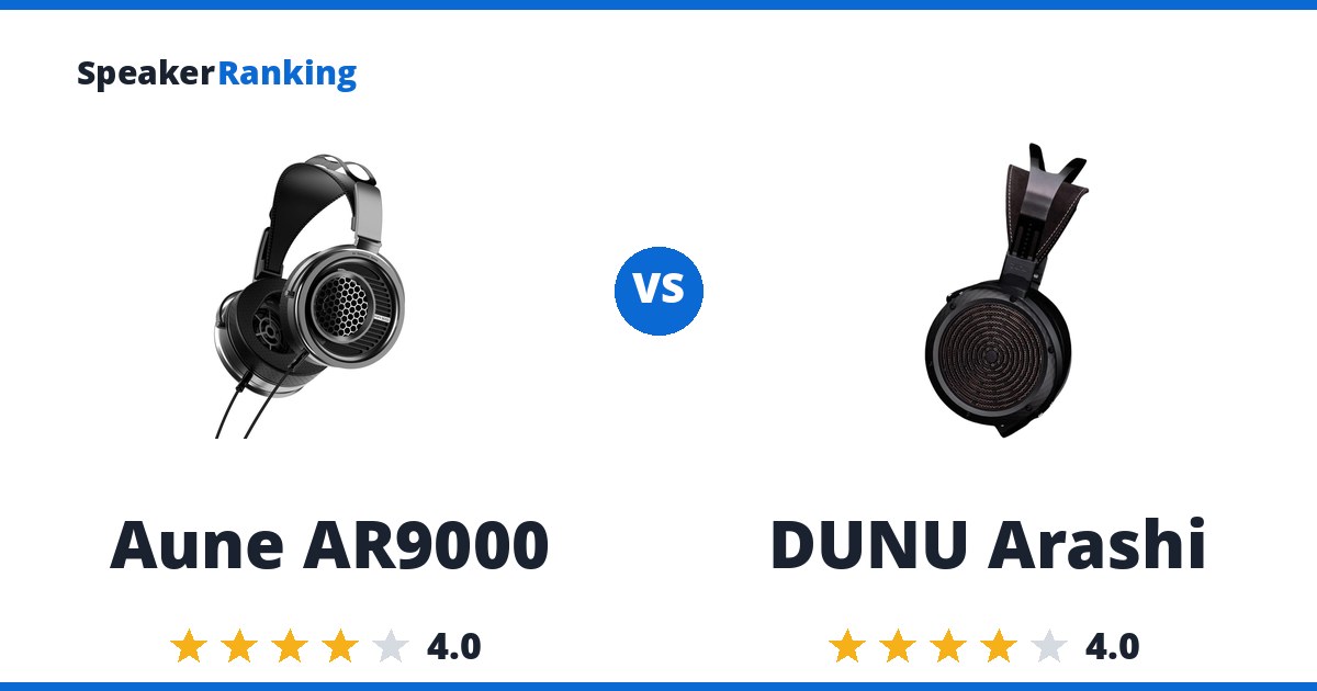 Aune AR9000 vs DUNU Arashi