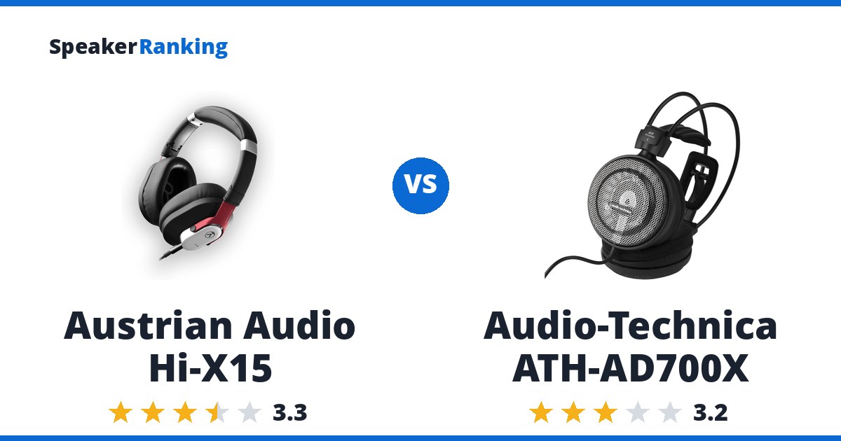 Austrian Audio Hi-X15 vs Audio-Technica ATH-AD700X