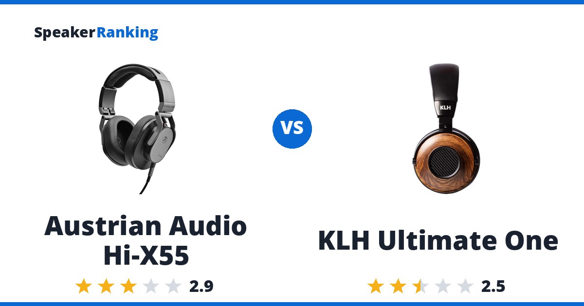 Austrian Audio Hi-X55 vs KLH Ultimate One
