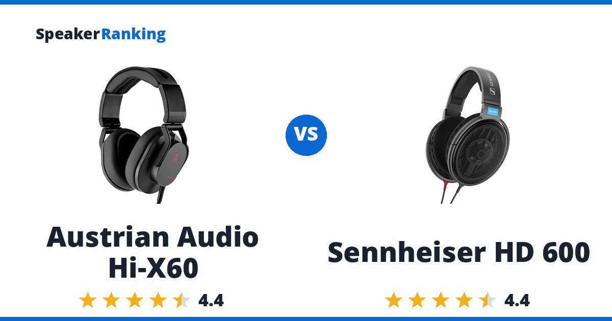 Austrian Audio Hi-X60 vs Sennheiser HD 600