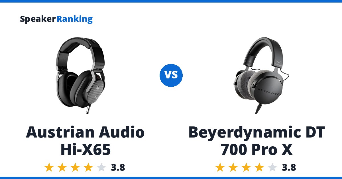 Austrian Audio Hi-X65 vs Beyerdynamic DT 700 Pro X