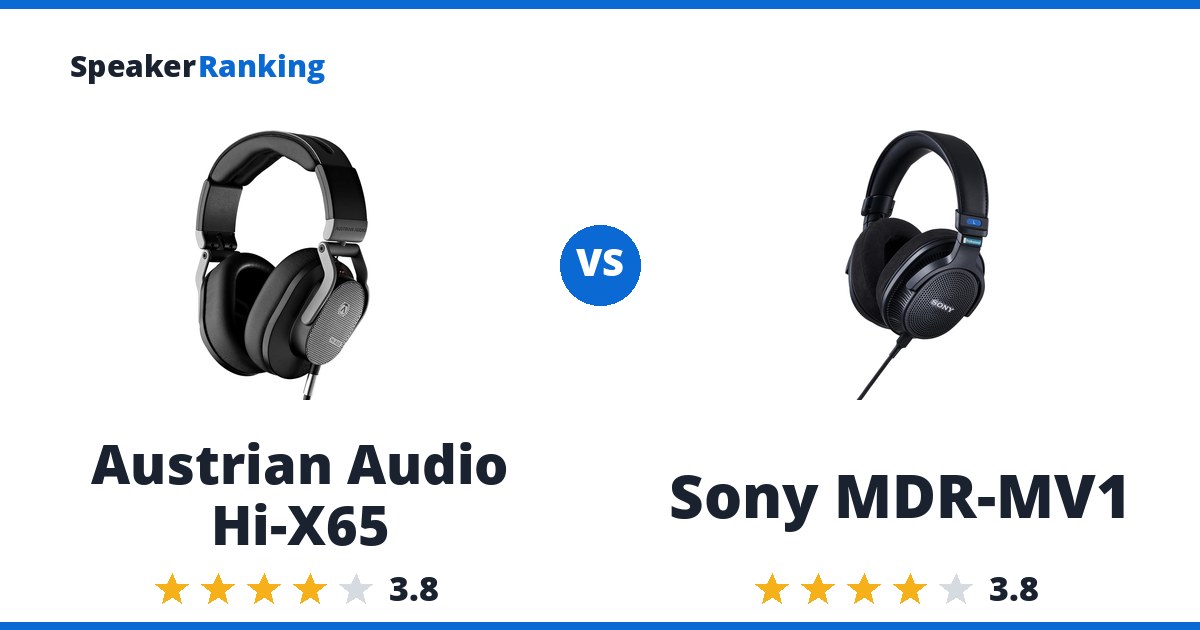 Austrian Audio Hi-X65 vs Sony MDR-MV1