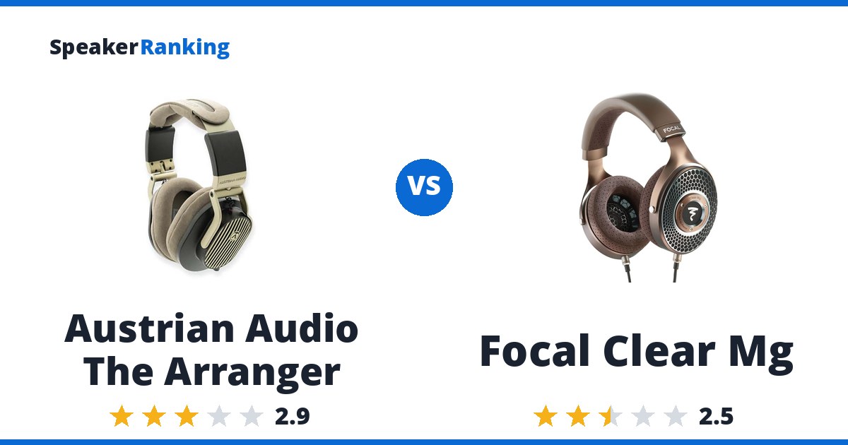 Austrian Audio The Arranger vs Focal Clear Mg