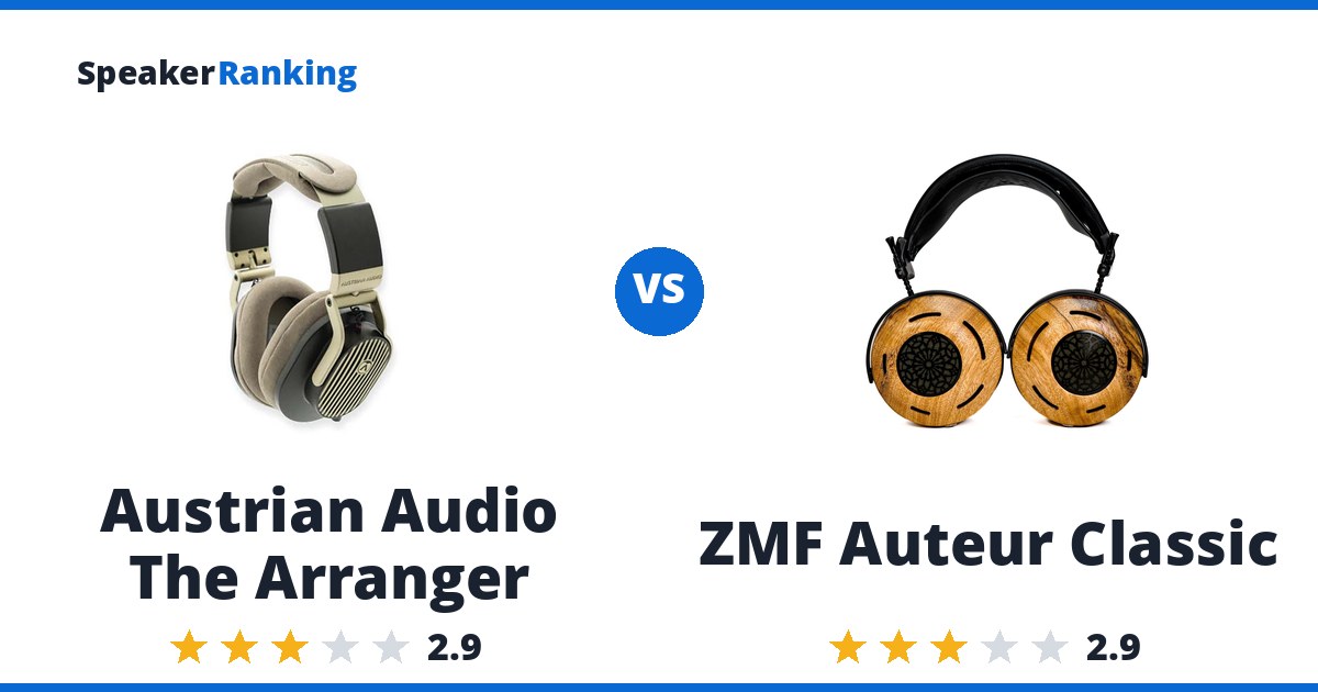 Austrian Audio The Arranger vs ZMF Auteur Classic