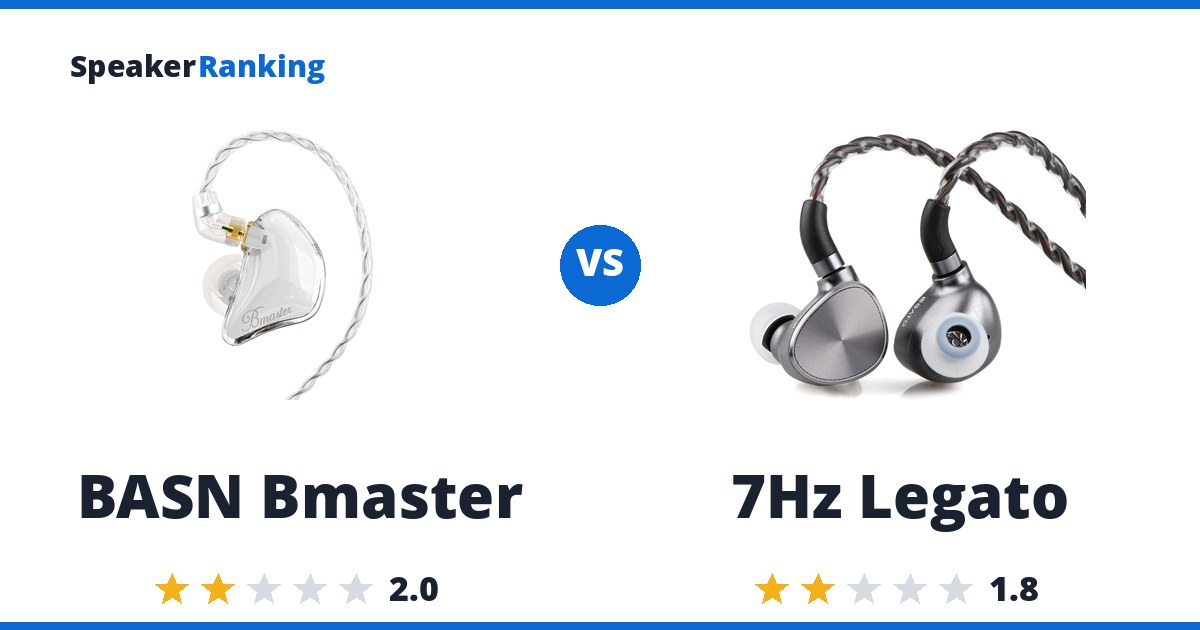 BASN Bmaster vs 7Hz Legato