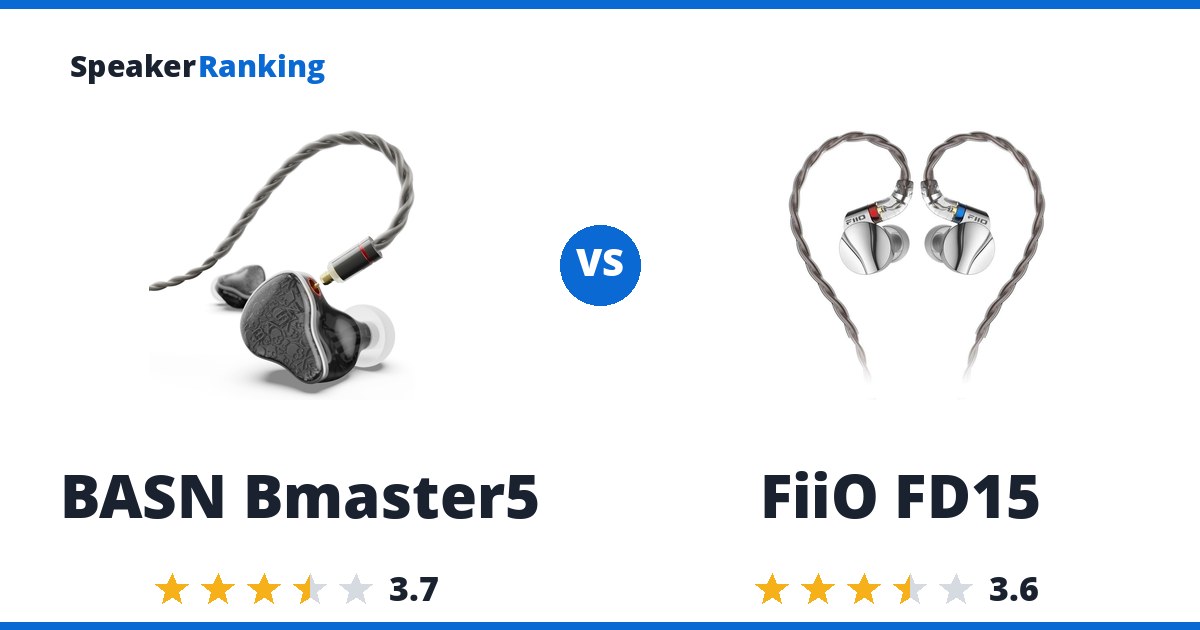 BASN Bmaster5 vs FiiO FD15