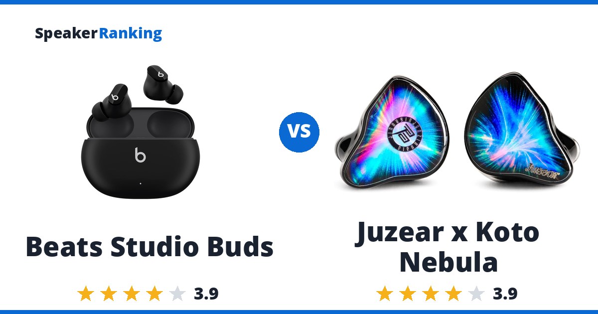 Beats Studio Buds vs Juzear x Koto Nebula