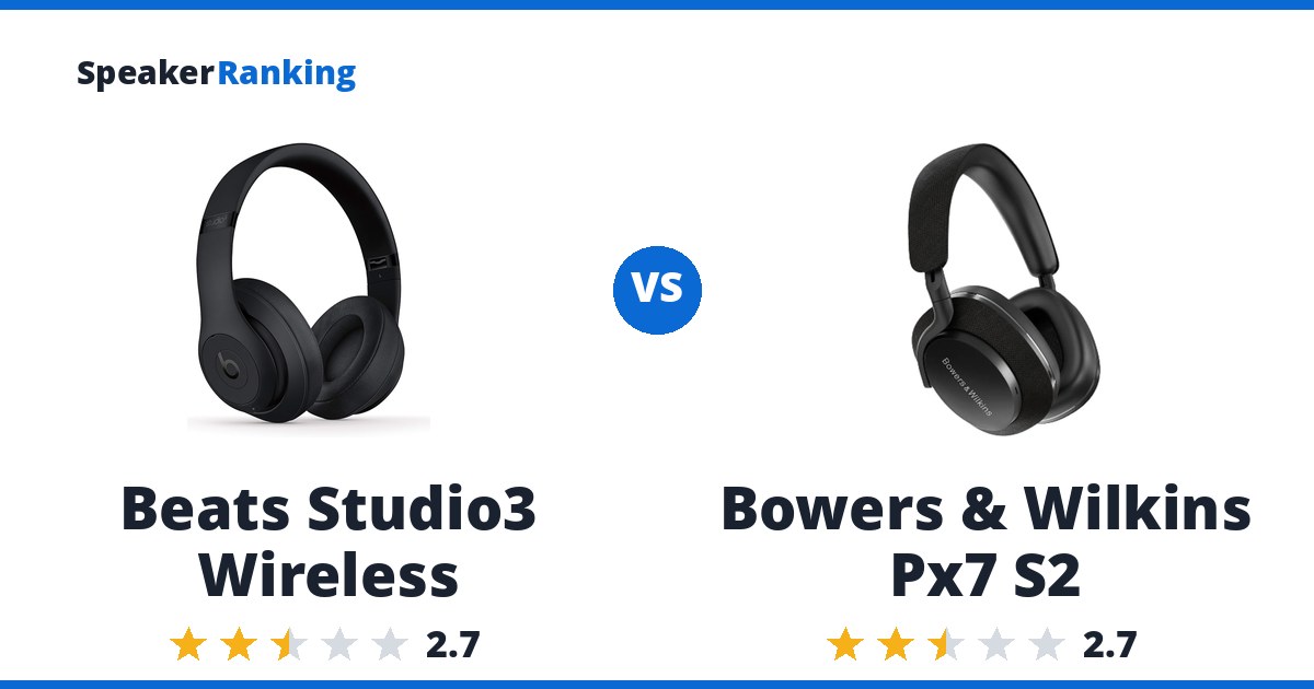 Beats Studio3 Wireless vs Bowers & Wilkins Px7 S2