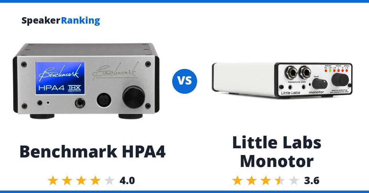 Benchmark HPA4 vs Little Labs Monotor