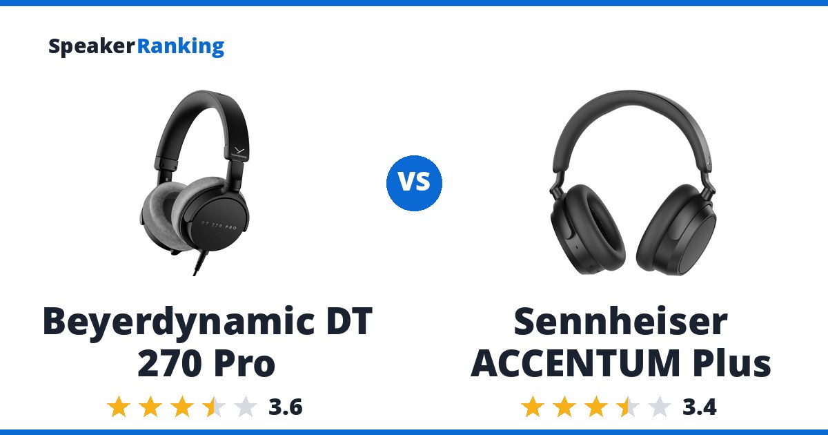 Beyerdynamic DT 270 Pro vs Sennheiser ACCENTUM Plus