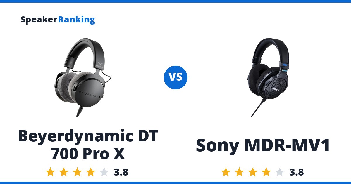 Beyerdynamic DT 700 Pro X vs Sony MDR-MV1