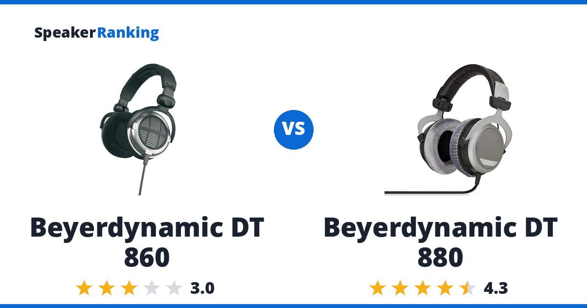 Beyerdynamic DT 860 vs Beyerdynamic DT 880