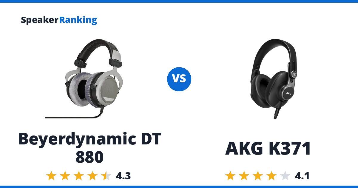 Beyerdynamic DT 880 vs AKG K371