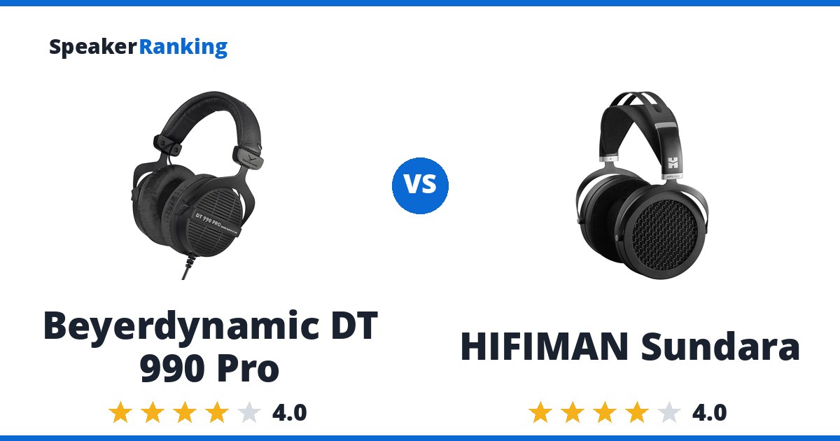 Beyerdynamic DT 990 Pro vs HIFIMAN Sundara