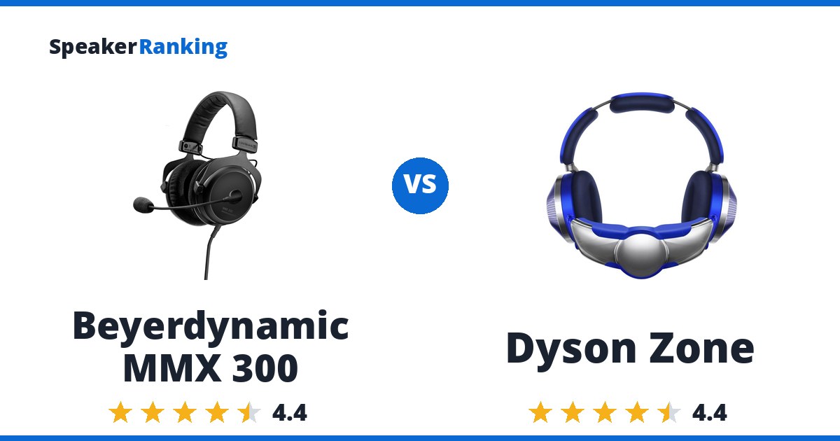 Beyerdynamic MMX 300 vs Dyson Zone