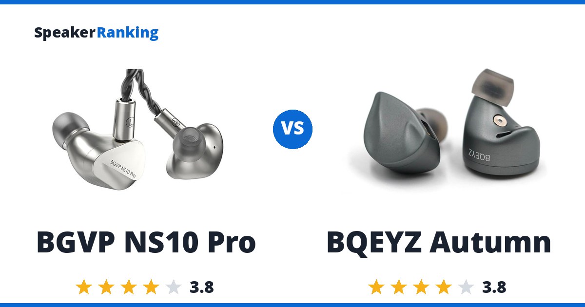 BGVP NS10 Pro vs BQEYZ Autumn
