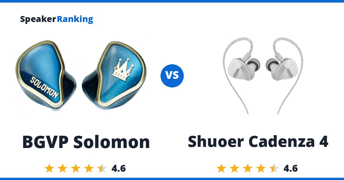 BGVP Solomon vs Shuoer Cadenza 4