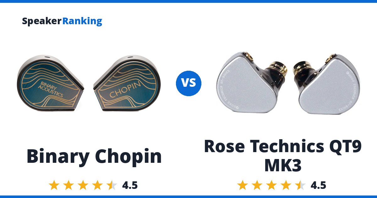 Binary Chopin vs Rose Technics QT9 MK3