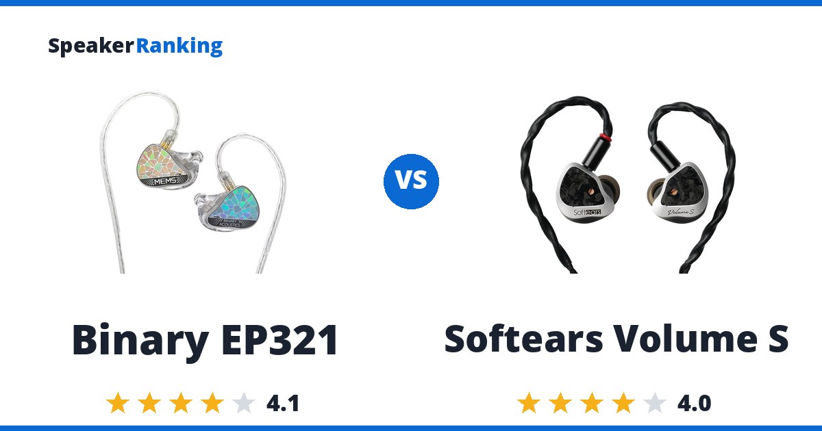 Binary EP321 vs Softears Volume S