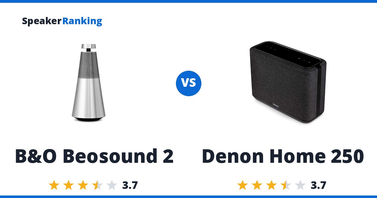 B&O Beosound 2 vs Denon Home 250