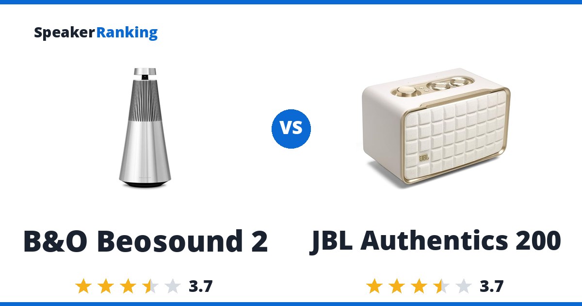 B&O Beosound 2 vs JBL Authentics 200