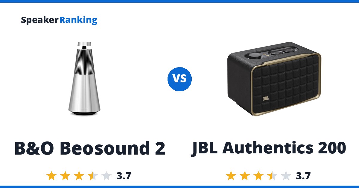 B&O Beosound 2 vs JBL Authentics 200