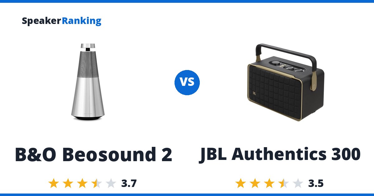 B&O Beosound 2 vs JBL Authentics 300