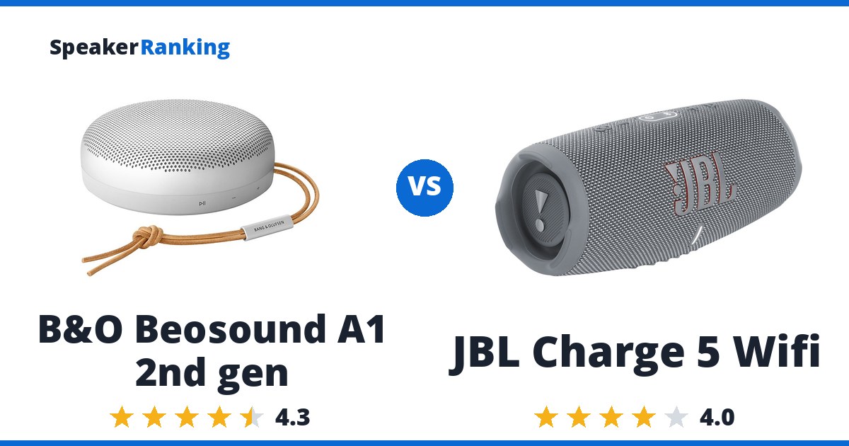B&O Beosound A1 2nd gen vs JBL Charge 5 Wifi
