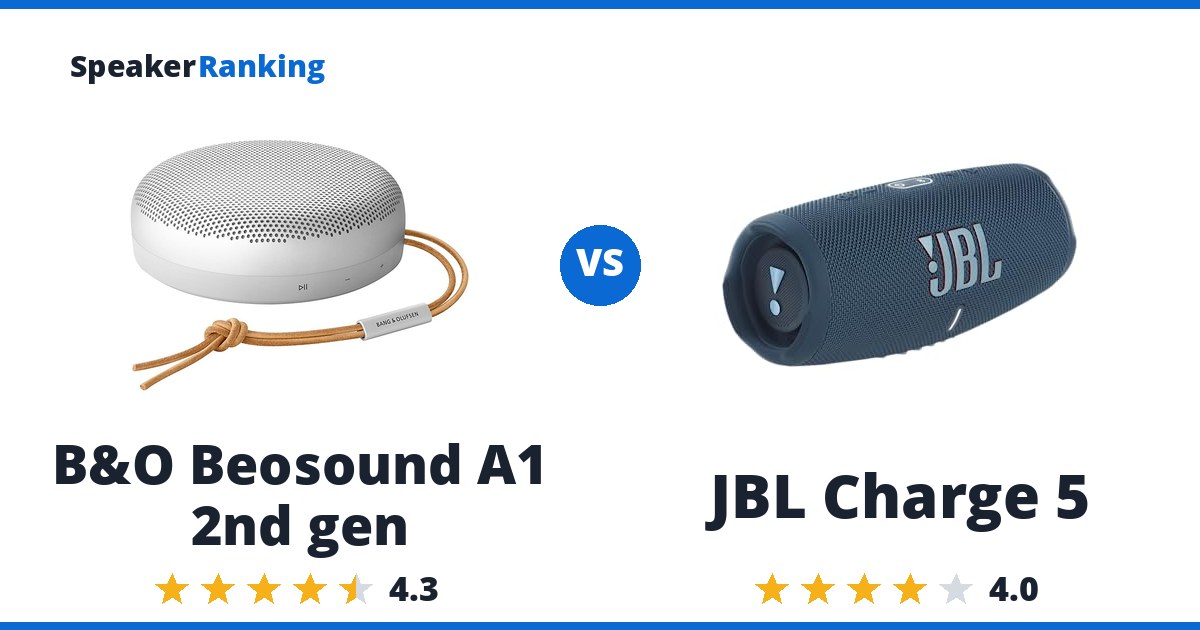 B&O Beosound A1 2nd gen vs JBL Charge 5