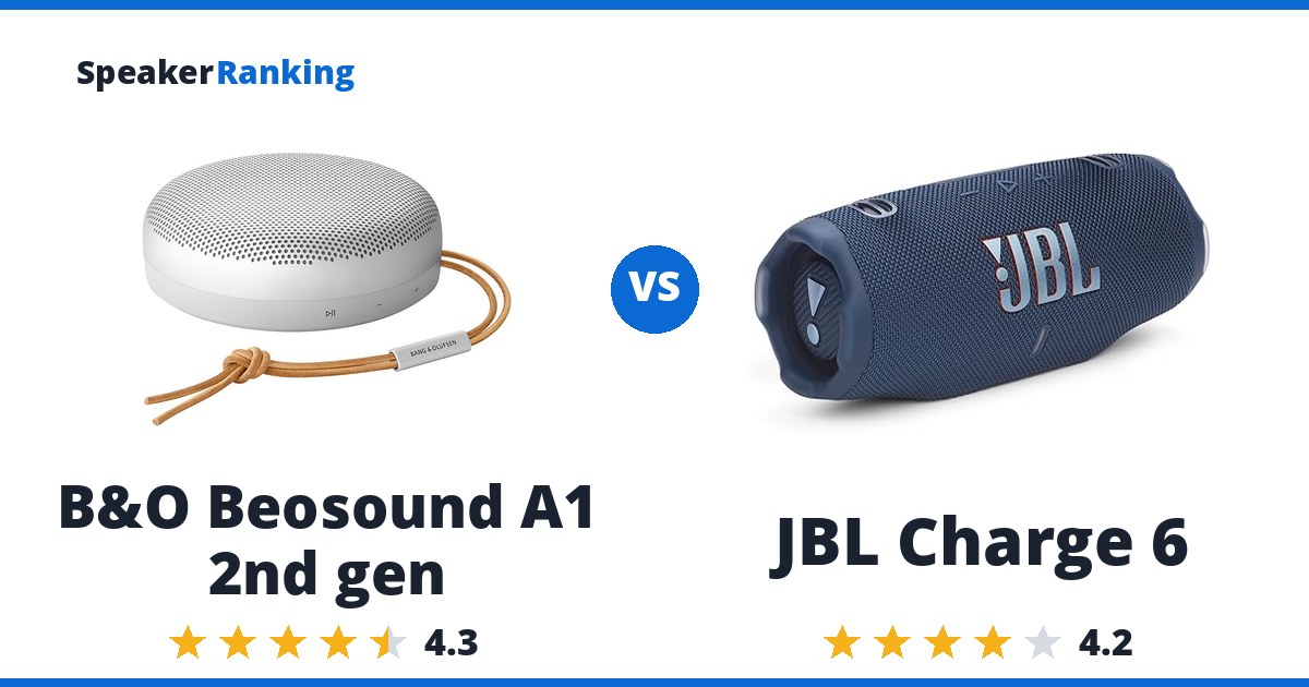B&O Beosound A1 2nd gen vs JBL Charge 6