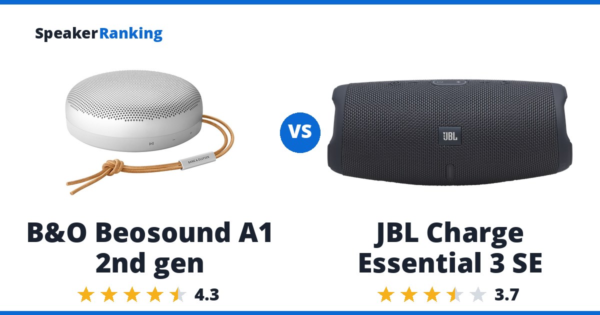 B&O Beosound A1 2nd gen vs JBL Charge Essential 3 SE