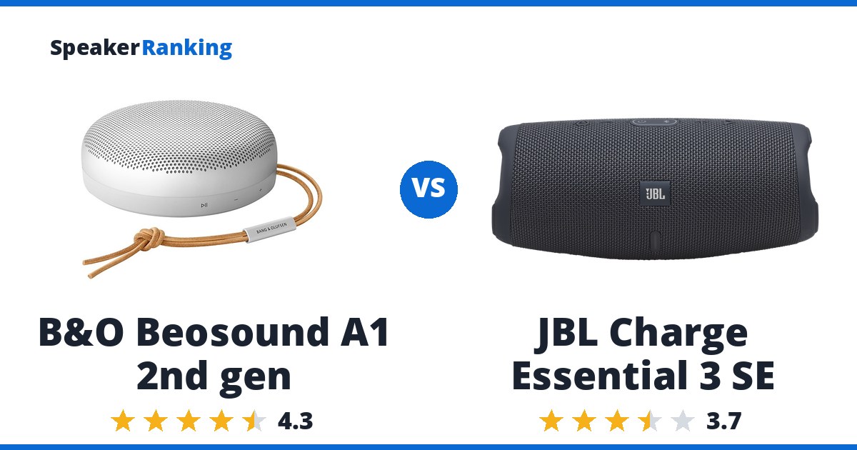 B&O Beosound A1 2nd gen vs JBL Charge Essential 3 SE