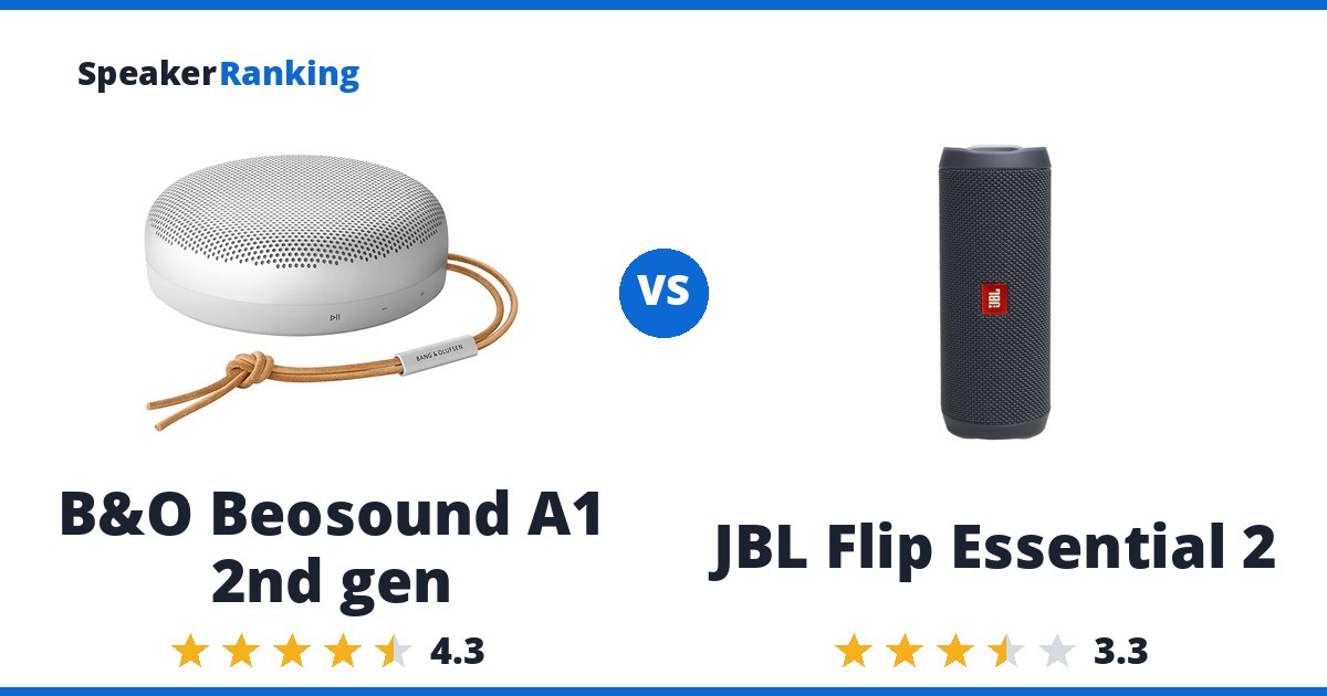 B&O Beosound A1 2nd gen vs JBL Flip Essential 2