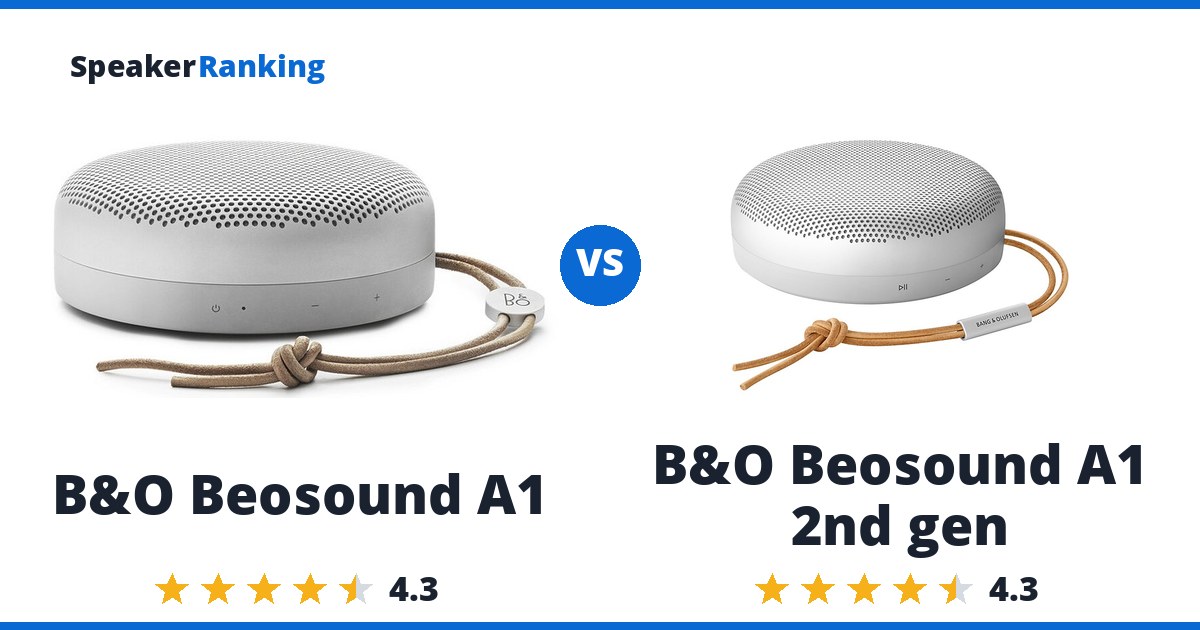 B&O Beosound A1 vs B&O Beosound A1 2nd gen