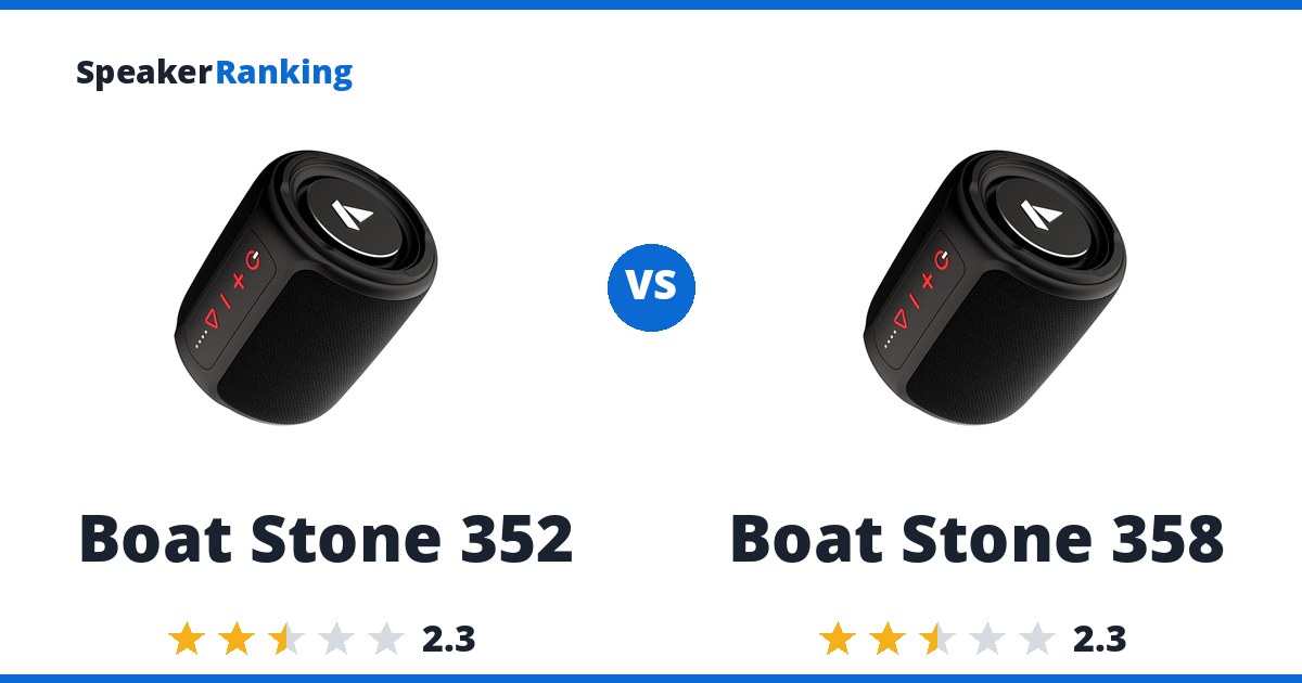 Boat Stone 352 vs Boat Stone 358