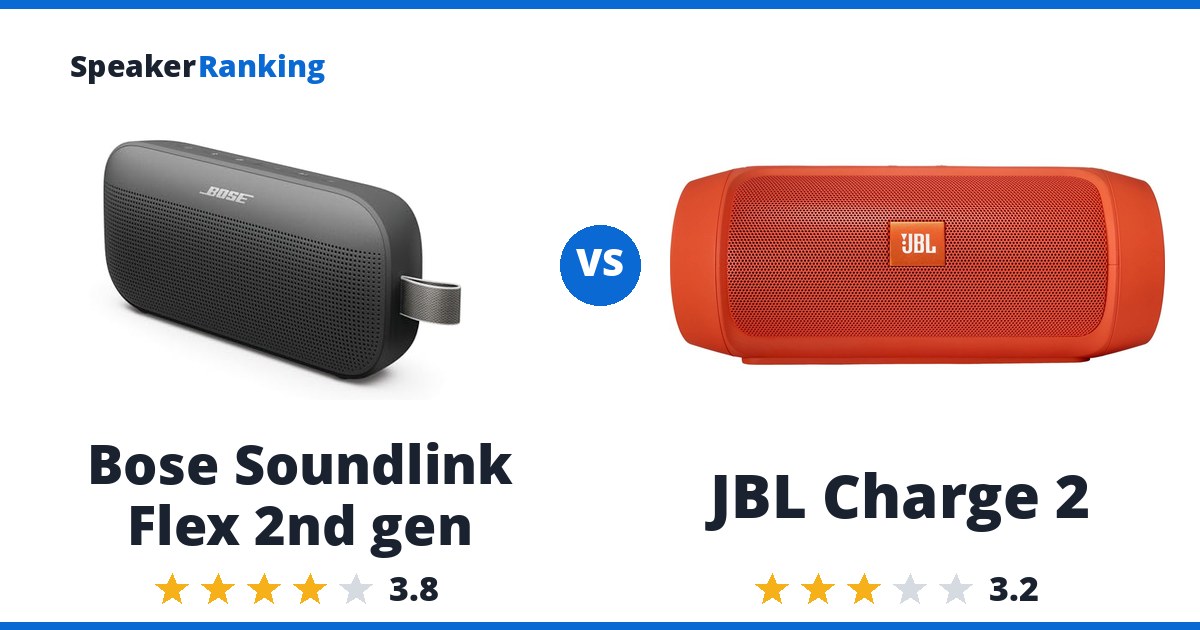 Bose Soundlink Flex 2nd gen vs JBL Charge 2