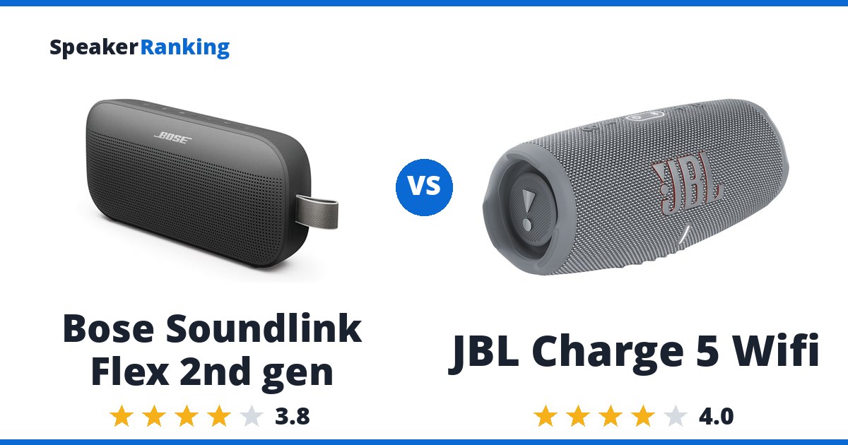 Bose Soundlink Flex 2nd gen vs JBL Charge 5 Wifi