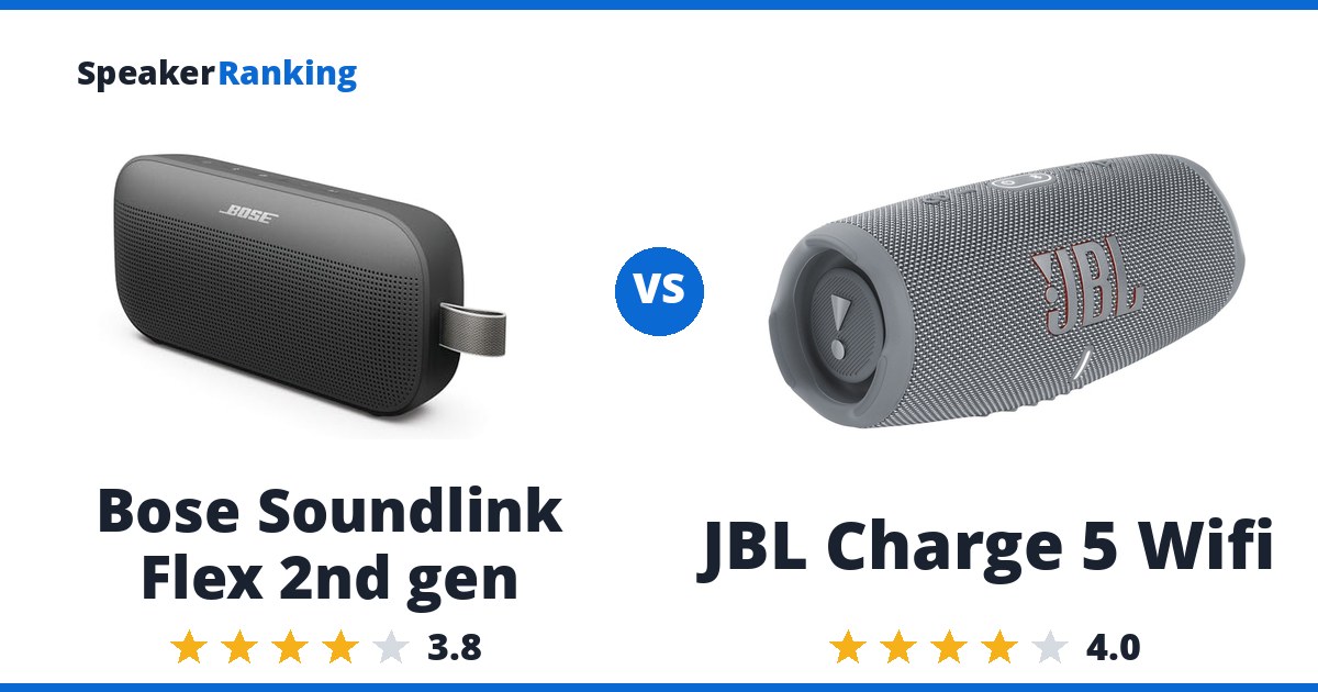 Bose Soundlink Flex 2nd gen vs JBL Charge 5 Wifi