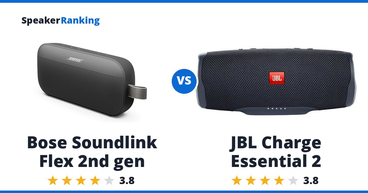 Bose Soundlink Flex 2nd gen vs JBL Charge Essential 2