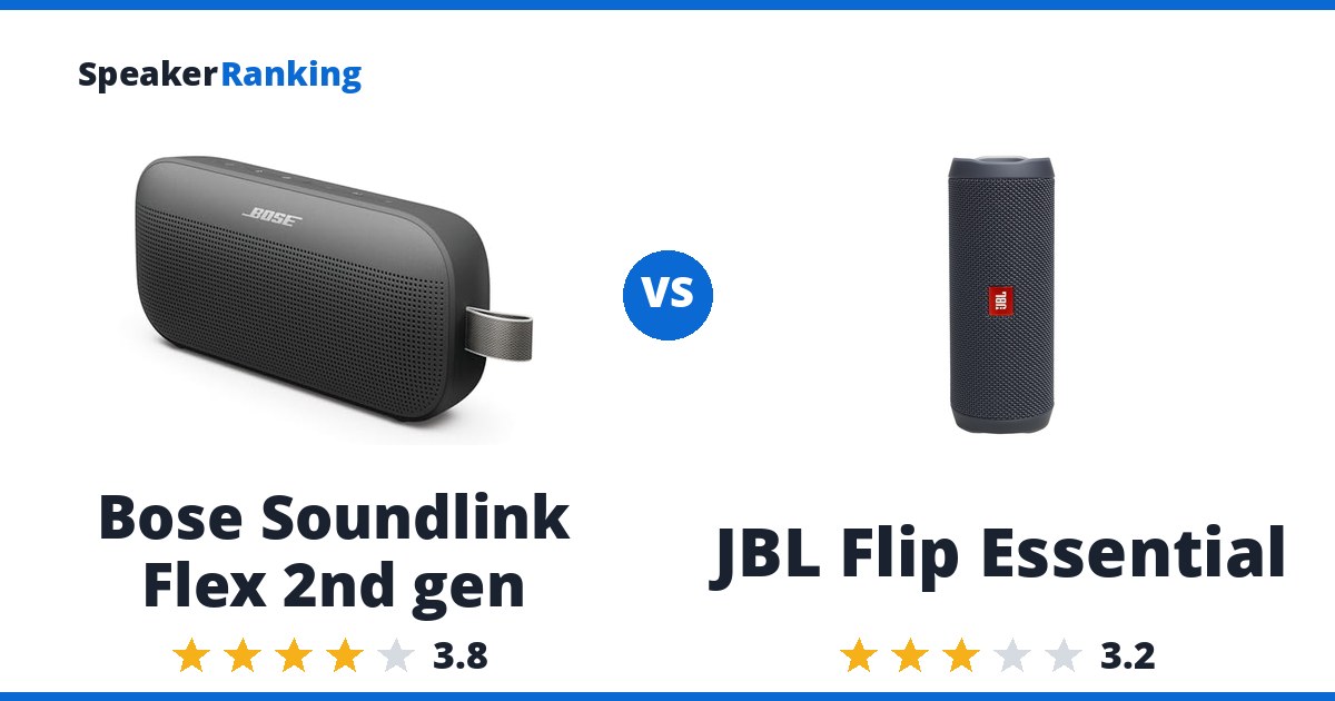 Bose Soundlink Flex 2nd gen vs JBL Flip Essential