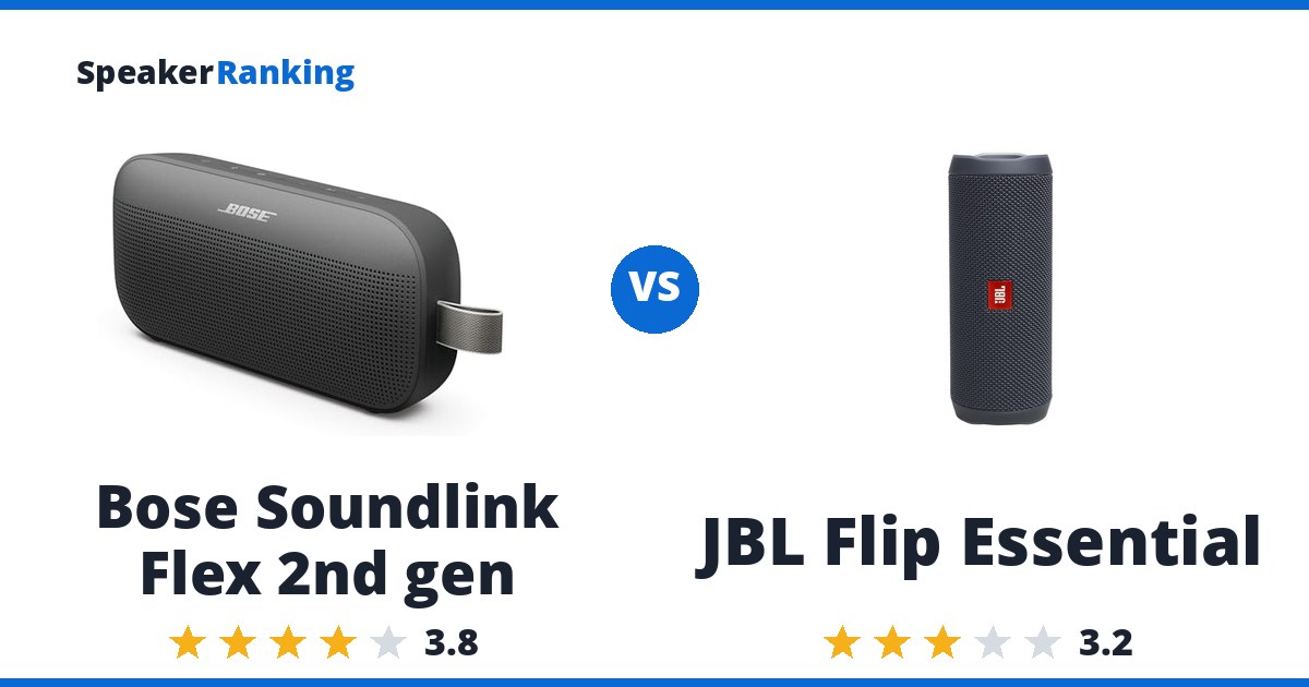 Bose Soundlink Flex 2nd gen vs JBL Flip Essential