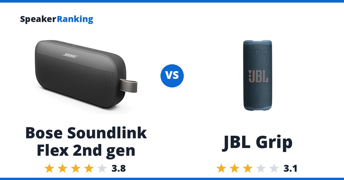 Bose Soundlink Flex 2nd gen vs JBL Grip