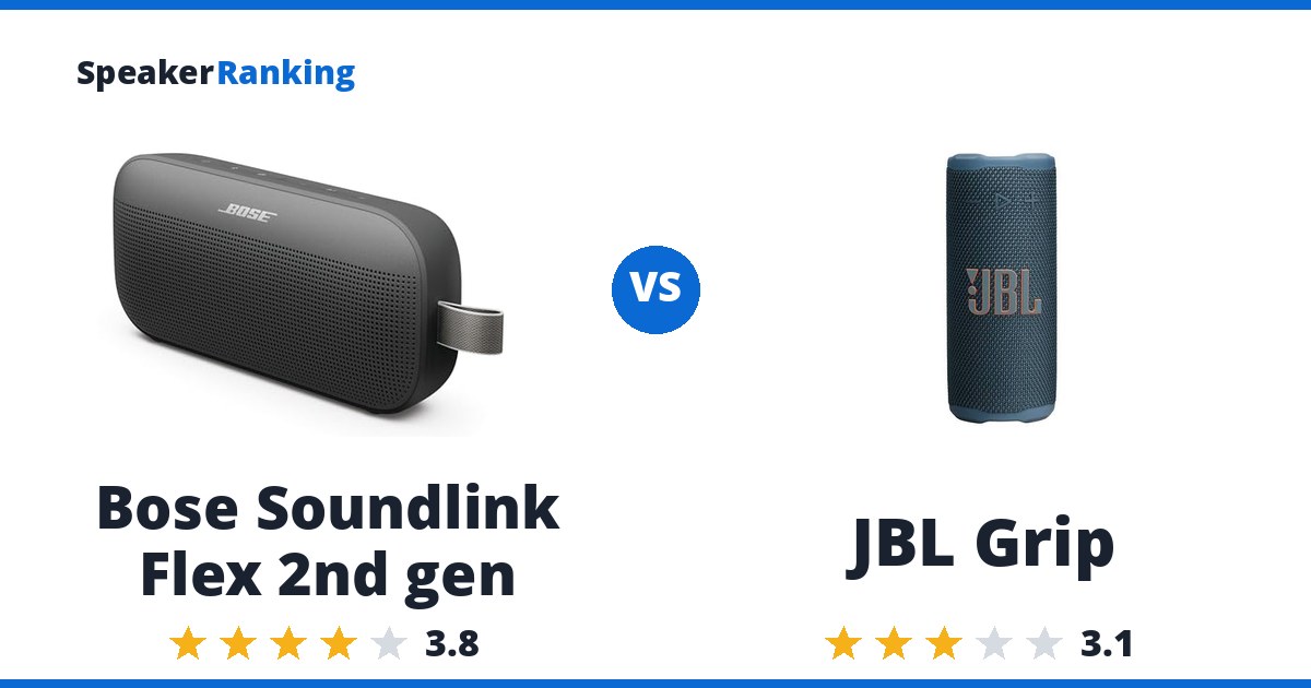 Bose Soundlink Flex 2nd gen vs JBL Grip