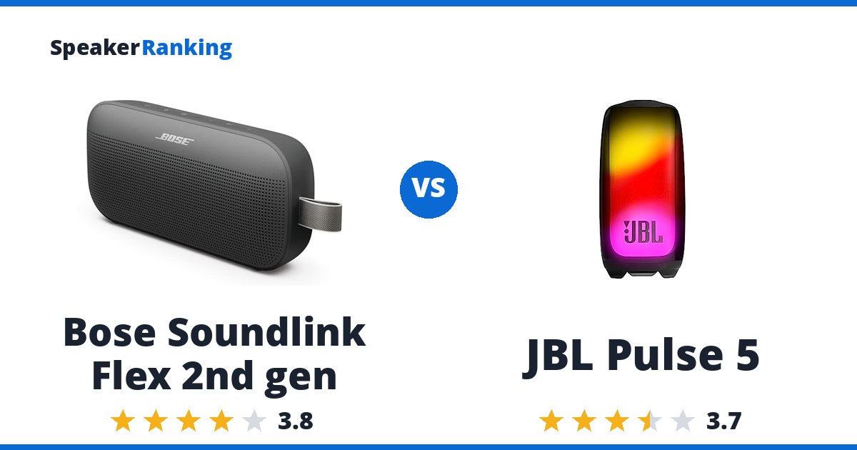Bose Soundlink Flex 2nd gen vs JBL Pulse 5