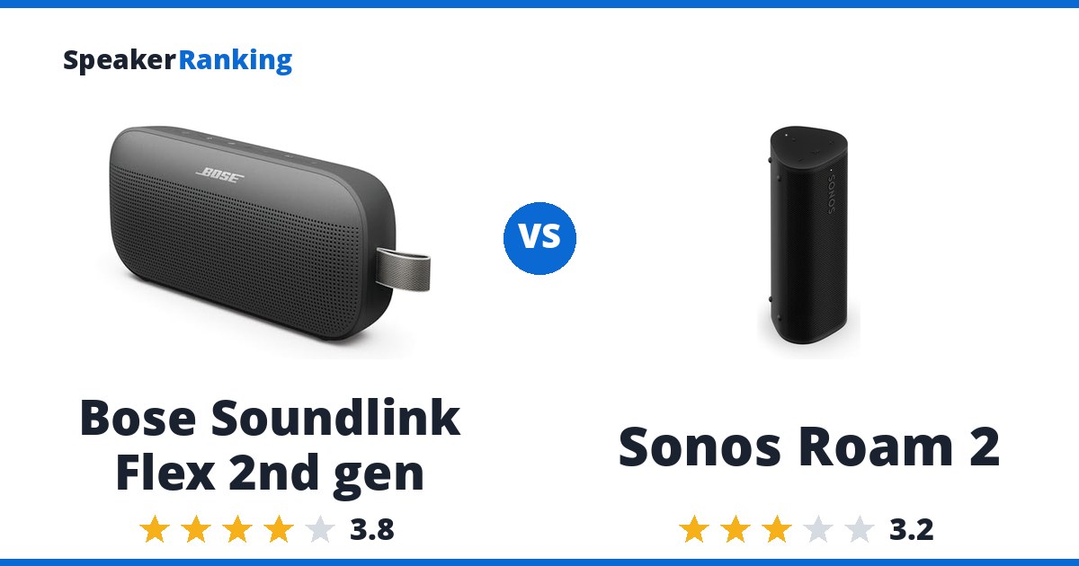 Bose Soundlink Flex 2nd gen vs Sonos Roam 2